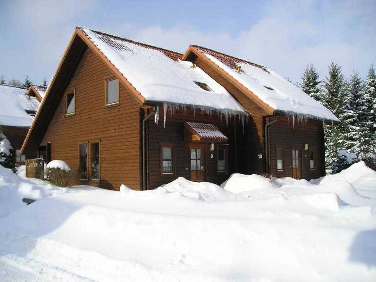 Holzferienhäuser im Naturerlebnisdorf Blauvogel - Has-21 - Ferienhaus Erika mit guter Ausstattung in Hasselfelde, Harzvorland
