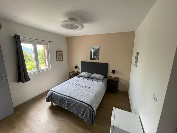 Chambre d’hôte pour 2 personnes, avec vue