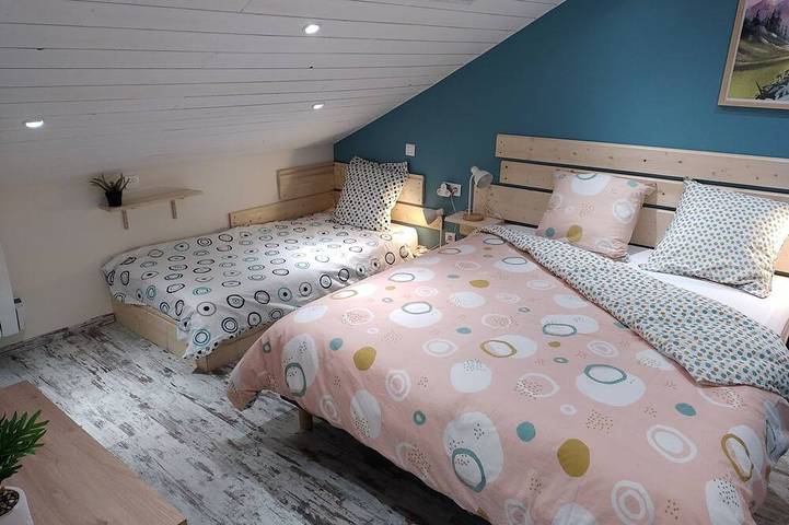 Gîte pour 7 personnes à Saint-Lupicin