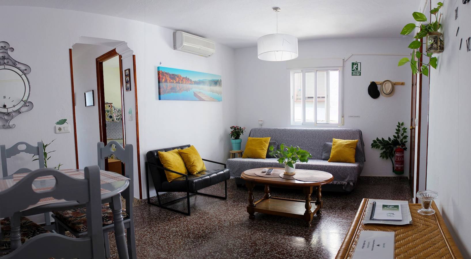 Apartamento entero, Casa de vacaciones "Mijas Tropical, Casita Típica" con vistas al mar, terraza y Wi-Fi in Mijas Pueblo, Mijas