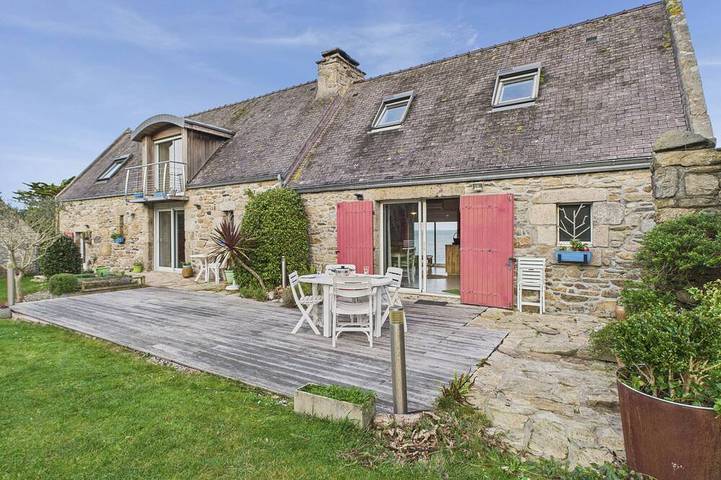 Location de vacances pour 4 personnes, avec Terrasse et Jardin dans Plage Zorn