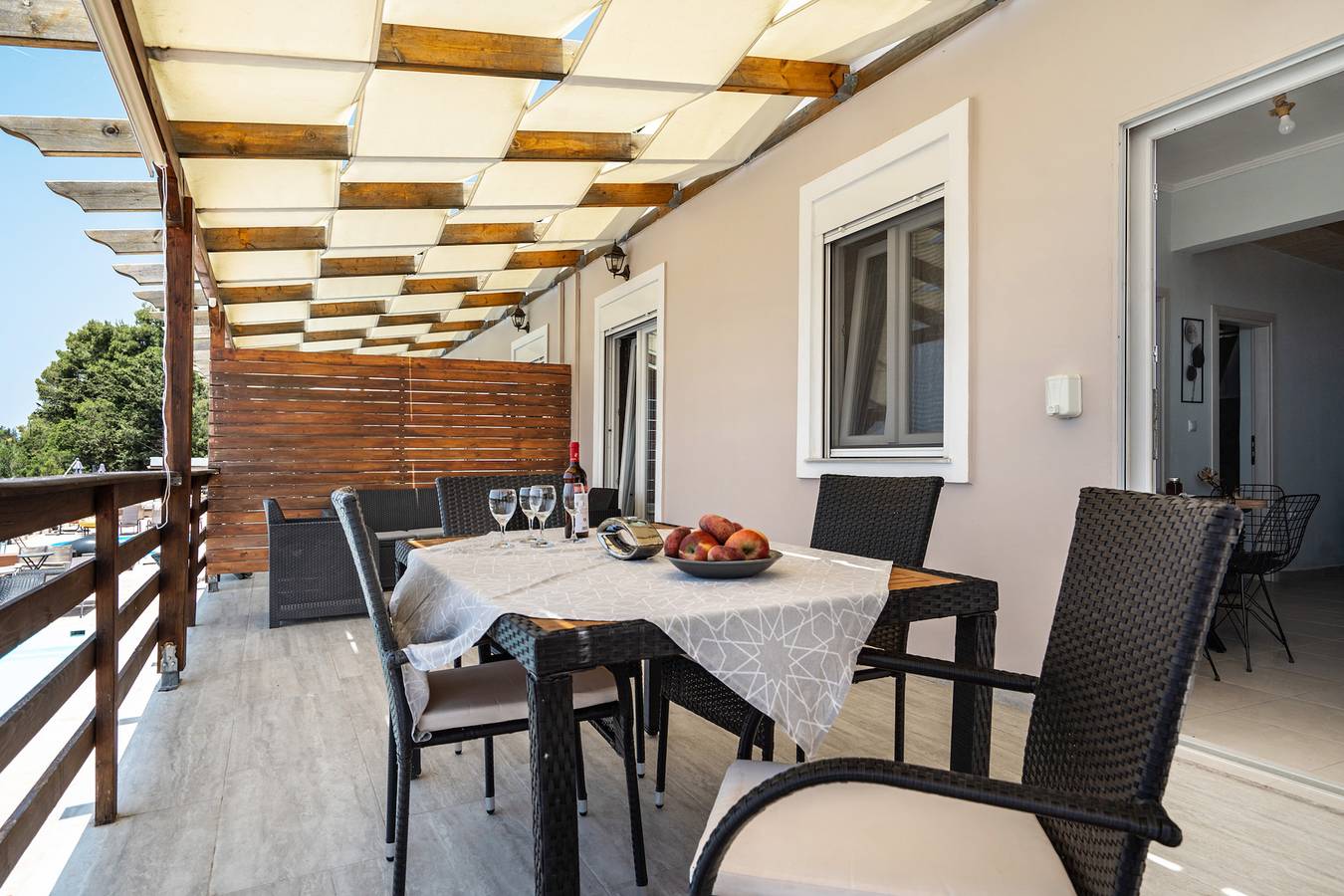 Apartamento inteiro, Apartamento 'Ventus Afroditi' com vista para o mar, Wi-Fi e ar condicionado in Grécia