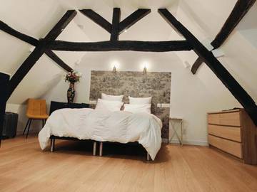 Gîte pour 4 personnes, avec jardin et vue, animaux acceptés à Compiègne