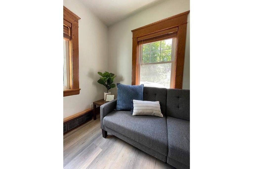 Family & dog friendly; 5 min walk to beach, bars, downtown, restaurants and park in Detroit Lakes, Becker County