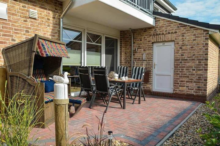 Ferienwohnung für 4 Personen, mit Terrasse in Norden