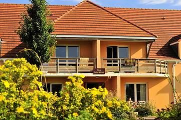 Appartement de vacances pour 4 personnes, avec piscine et sauna, animaux acceptés dans l' Eure