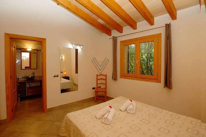 Puchet Ferienhaus privatem Pool und Panoramablick in Es Pujol, Búger