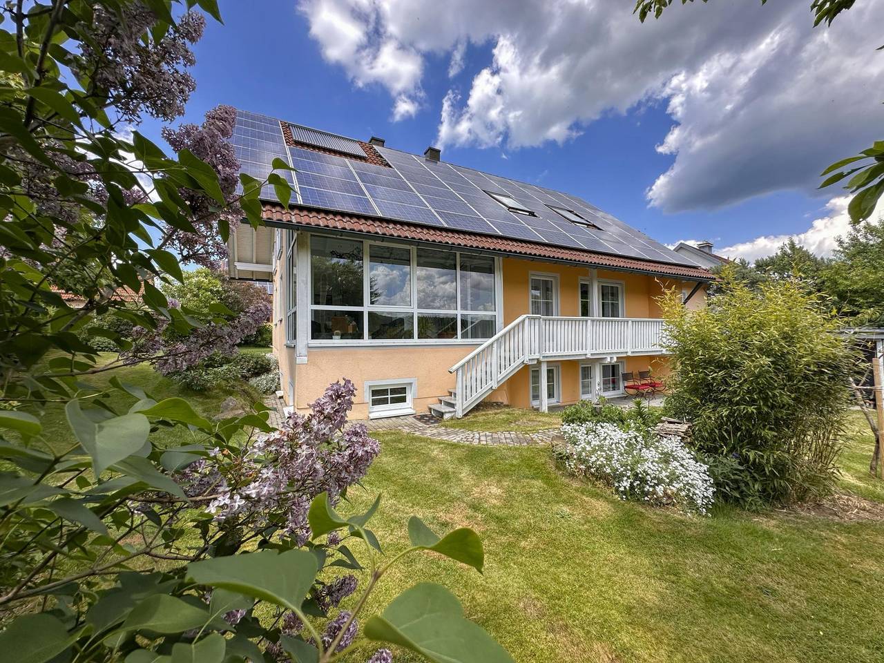 Freistehendes Ferienhaus mit Terrasse und Garten in Schönsee, Naturpark Oberpfälzer Wald