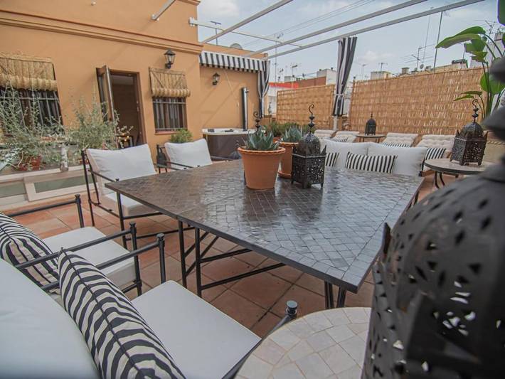 Casa rural para 10 personas, con Balcón y Terraza en Salteras - 4