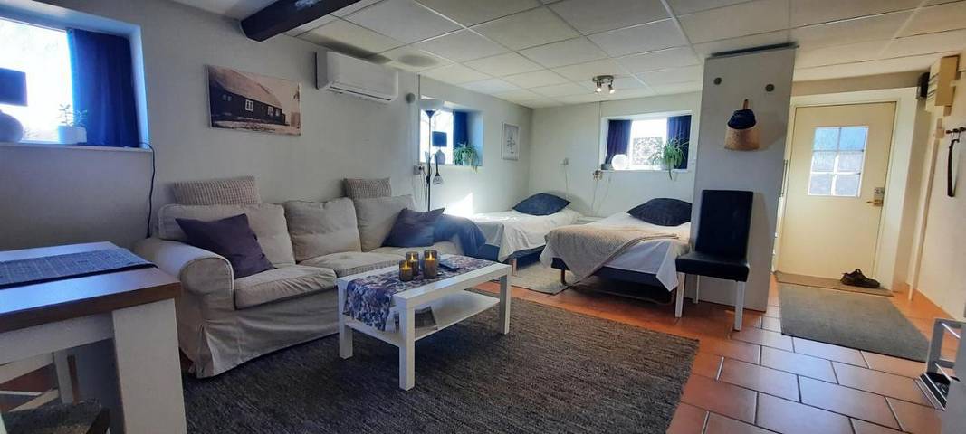 Appartement de vacances pour 3 personnes, avec jardin et vue, animaux acceptés