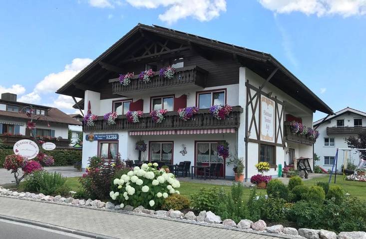 Gästehaus für 3 Personen, mit Terrasse und Garten am Hopfensee