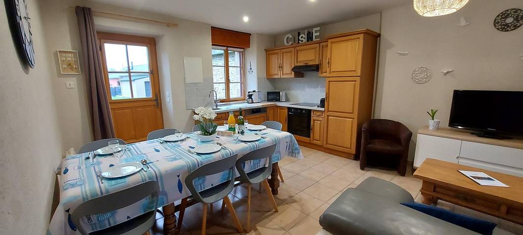 Gîte pour 7 personnes, avec jardin à Saint-Méloir-des-Ondes - 4