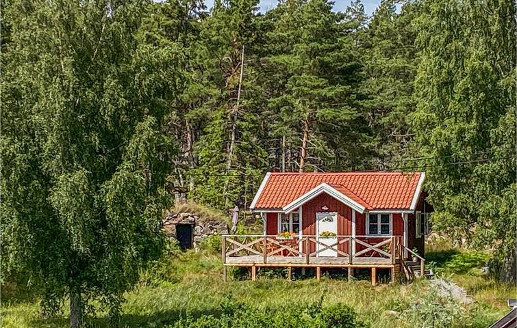 Hus för 5 Personer, med Terass samt Trädgård och Utsikt i Södra Sverige