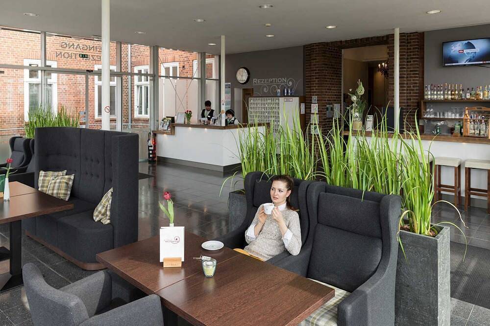 Einzelzimmer Economy - Hotel am Schlosspark ***+ in Güstrow, Mecklenburgische Seenplatte