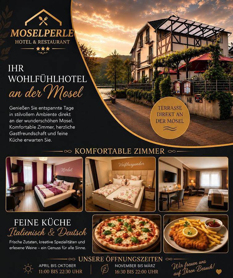 Moselperle Hotel Restaurant in Wolf, Traben-Trarbach