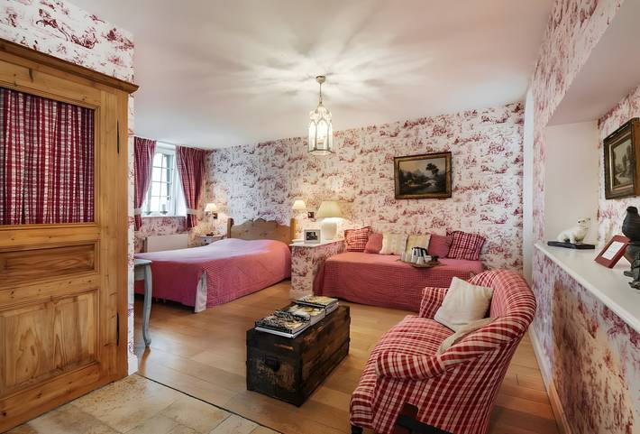 Chambre d’hôte pour 3 personnes, avec Jardin
