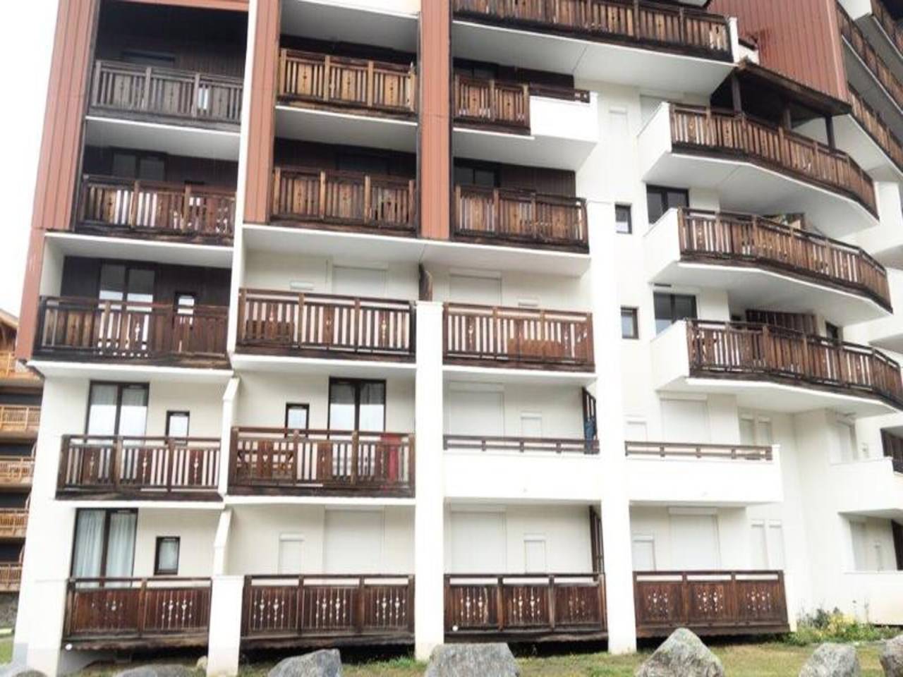 Apartamento entero, Apartamento de 2 habitaciones con vistas a la montaña para 4 personas - Selección in Huez, Parque Nacional de los Ecrins