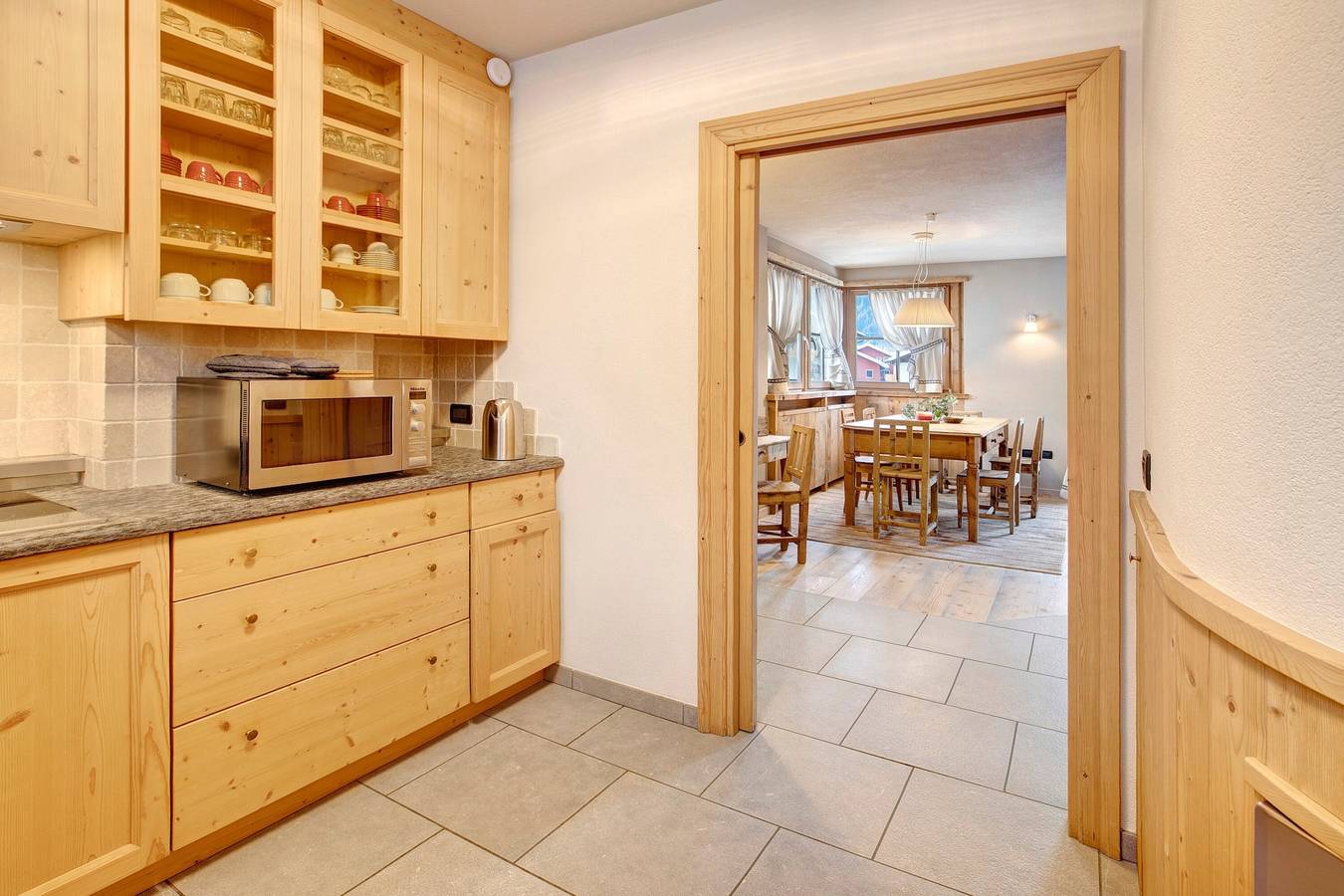 Ganze Wohnung, Ferienwohnung 'Casa Francesca Maurizio' mit Bergblick, Privatem Garten und Wlan in Bormio, Bormio Gemeinde