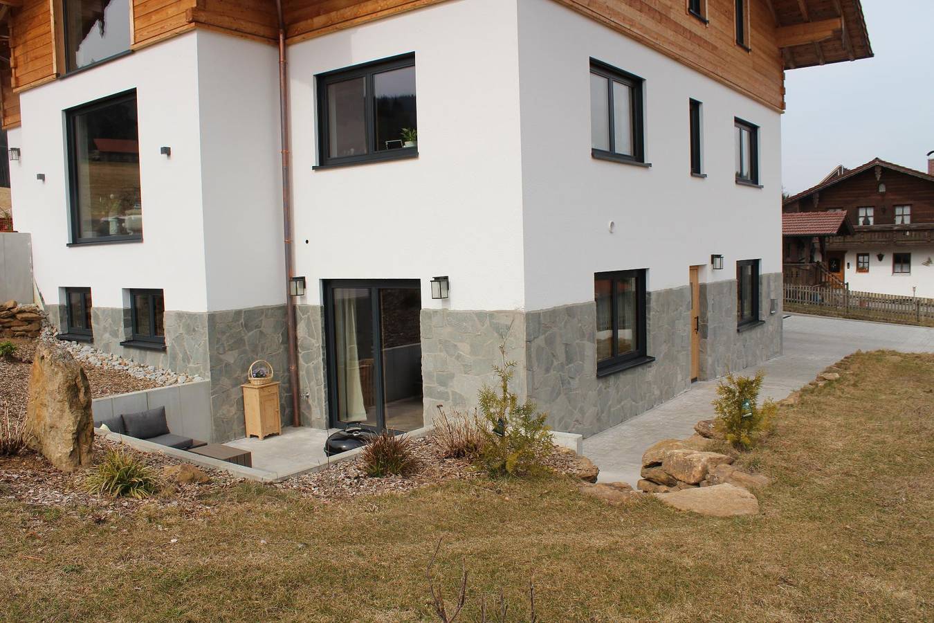 Ganze Wohnung, Ferienwohnung Schwarz - Ferienwohnung mit Terrasse in Lohberg, Ostbayern
