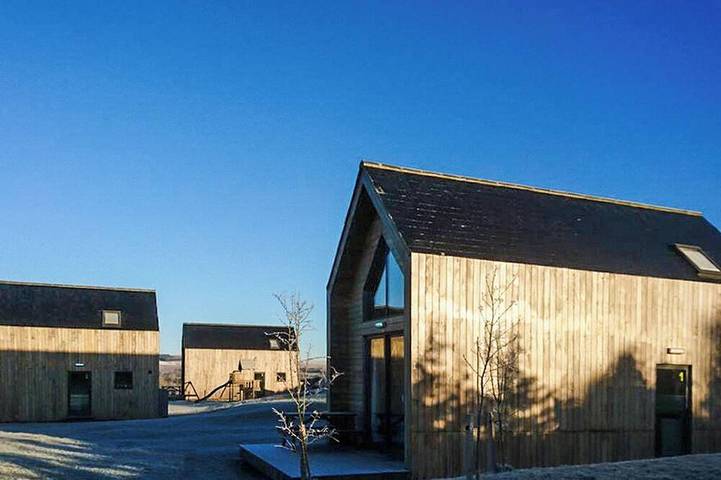 Glamping for 8 people, with garden, with pets in Kielder Forest Park