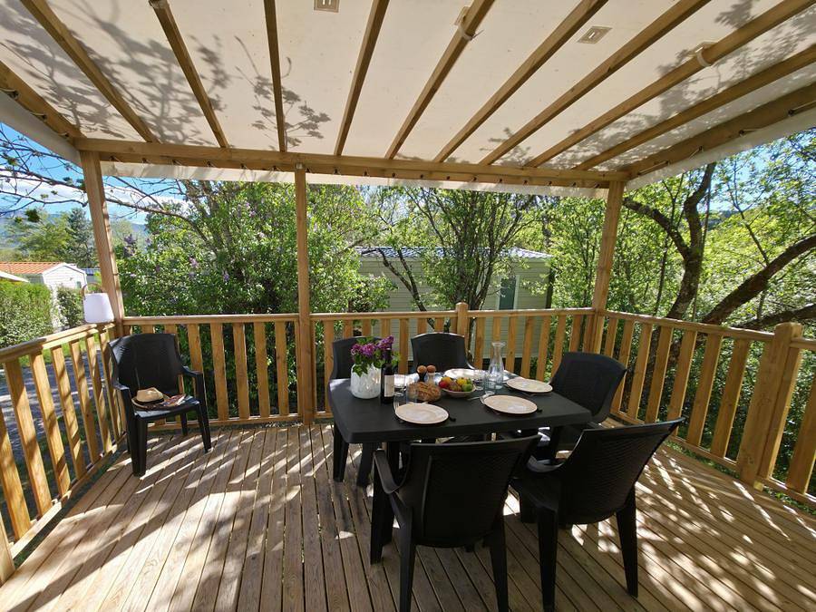 Camping Les Cigales - Mobilheim 6 personen - Grand Confort-Reihe in Saint-Genis, Gap und Umgebung