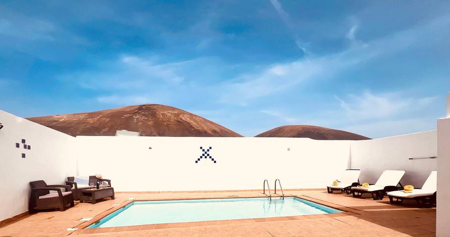 Villa für 6 Personen, mit Garten und Whirlpool auf Lanzarote - 2
