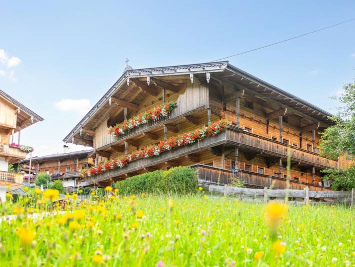 Vakantiewoning voor 8 personen, with Balkon and Terras as well as Tuin in Alpbach