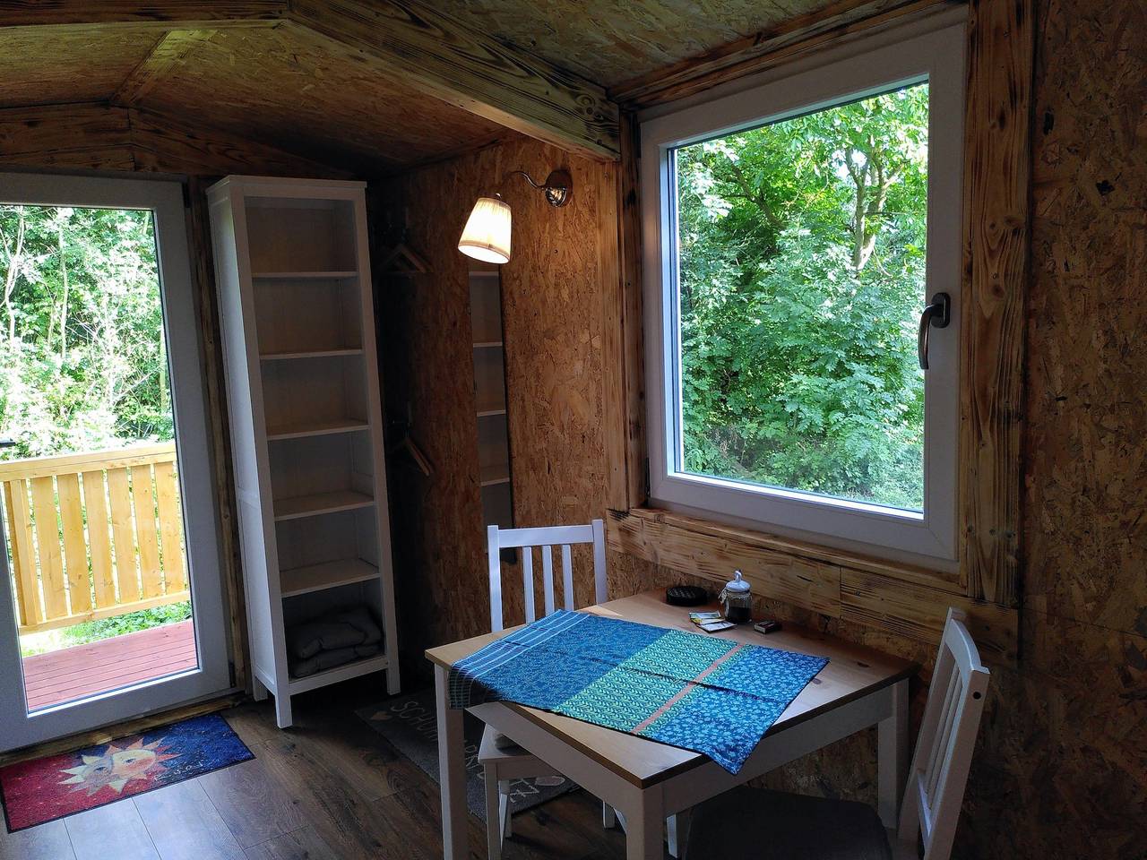 Ganzes Studio, Tiny House, Tiny Haus, Ferienhäuschen, Ferienhaus, Zirkuswagen, Bauwagen, Wohnwagen,  in Hetzdorf, Uckerland