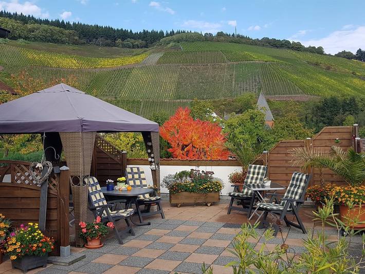 Ferienwohnung für 2 Personen, mit Garten und Balkon, kinderfreundlich in Mosel-Saar