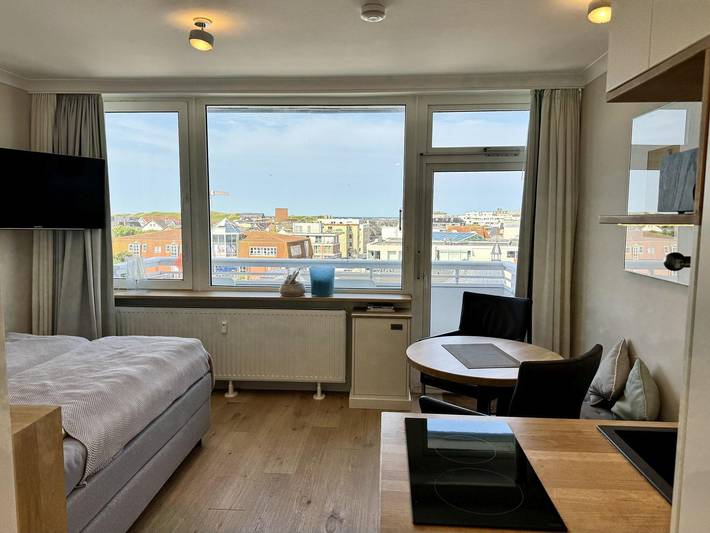 Ferienwohnung für 2 Personen, mit Balkon in Westerland