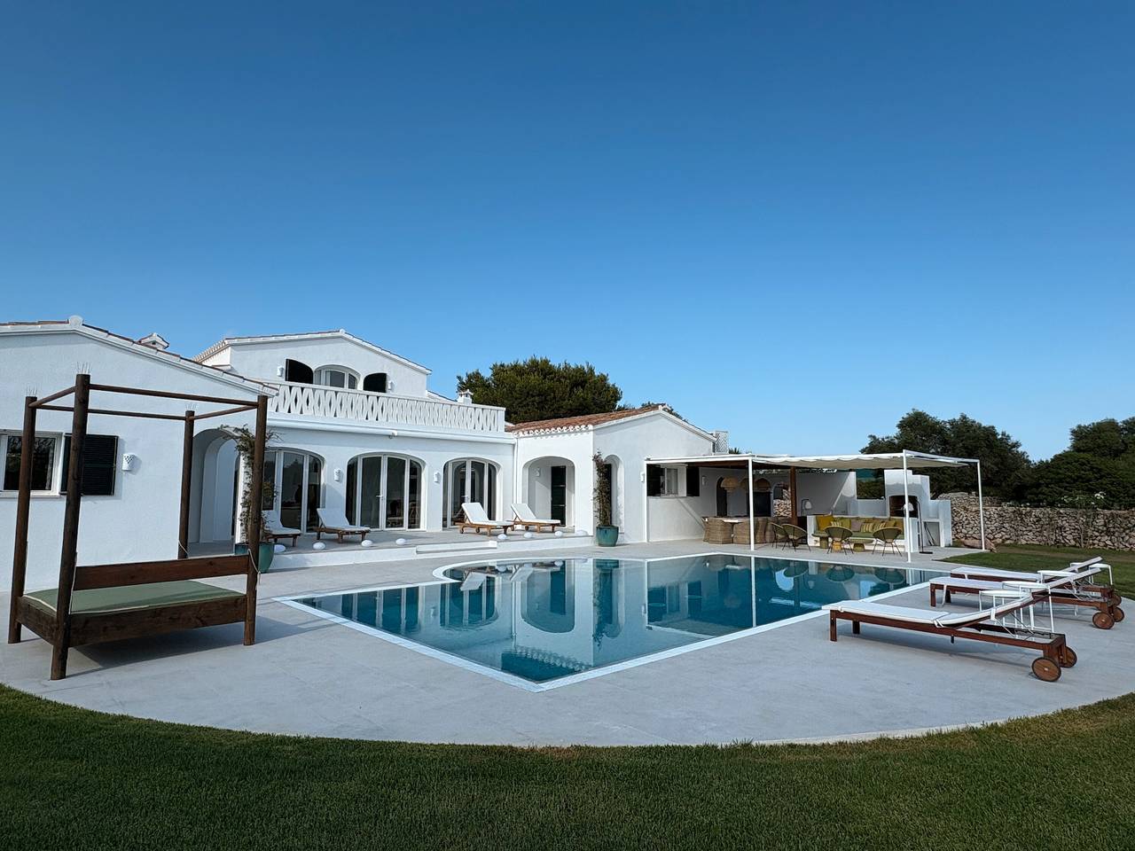 Villa "Estrella Sant Lluis" with private pool, private garden, and Wi-Fi in Pou Nou, Sant Lluís