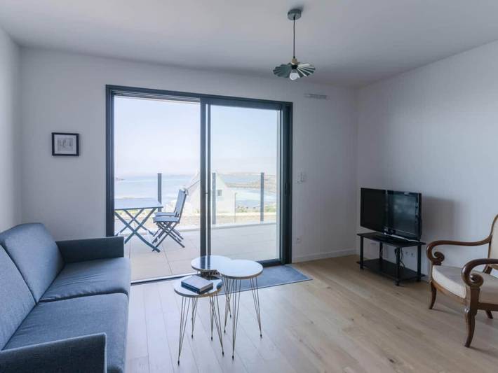 Location de vacances pour 4 personnes, avec Balcon à Porspoder