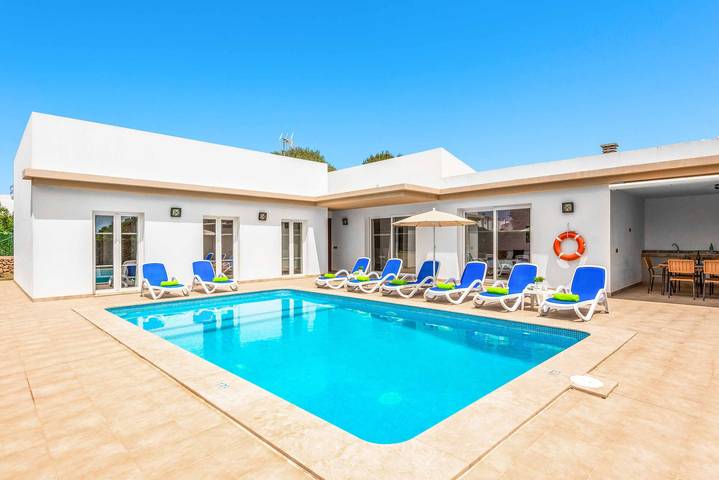 Chalet para 8 personas, con terraza en Cala Blanes