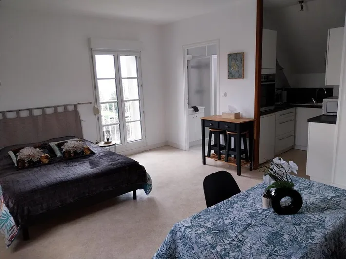 Apartamento de vacaciones para 2 personas, con vistas y jardín - 1