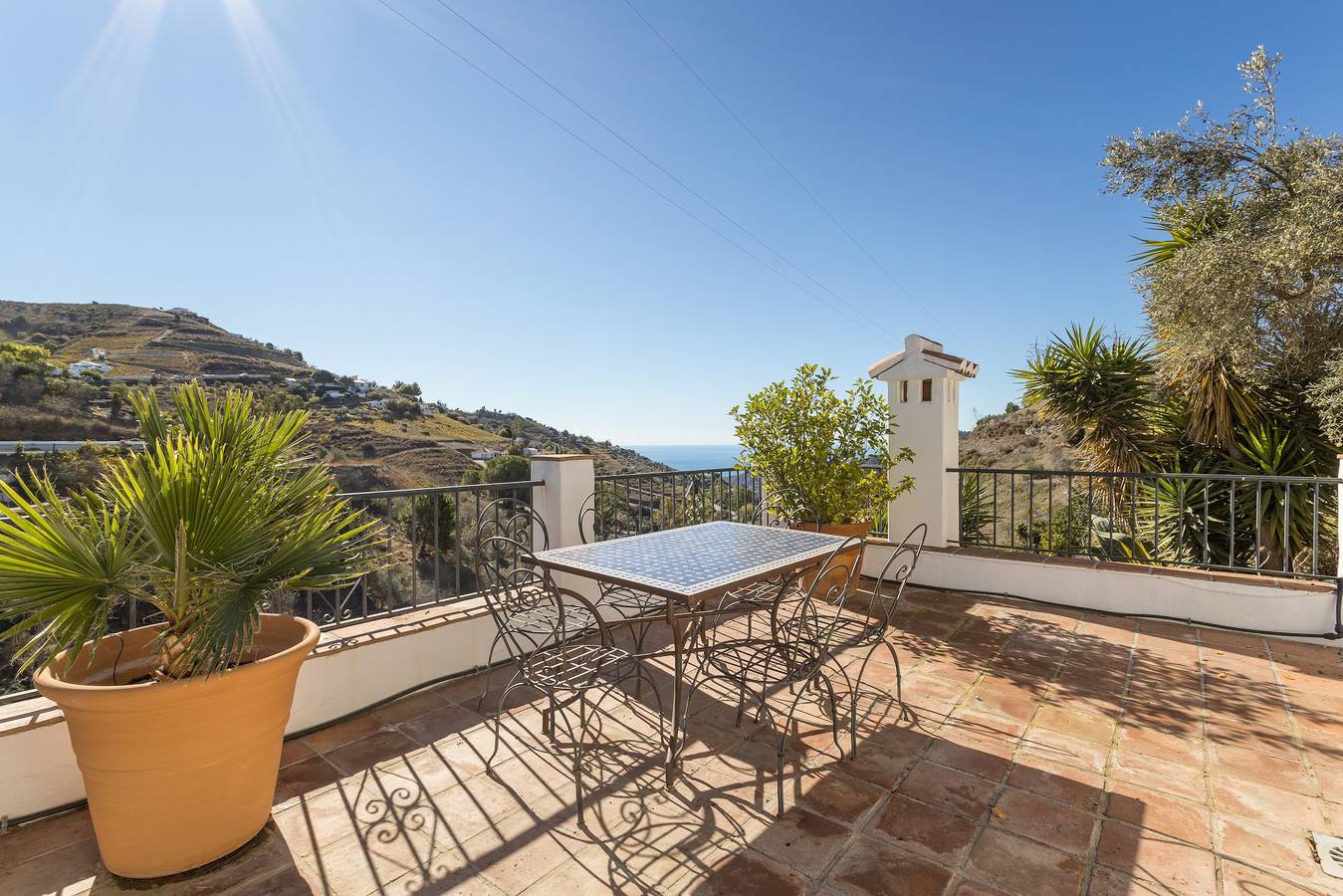 Finca "El Cerrillo Cómpeta" con vistas al mar, piscina y Wi-Fi in Cómpeta, Provincia de Málaga