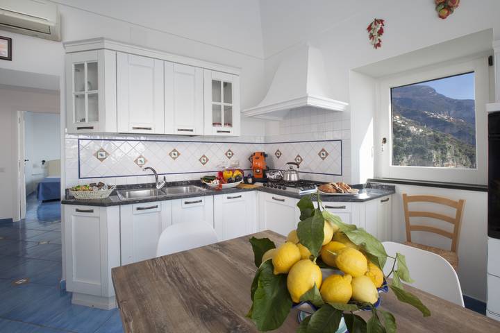 Villa Settemari in Positano, Sorrento Coast