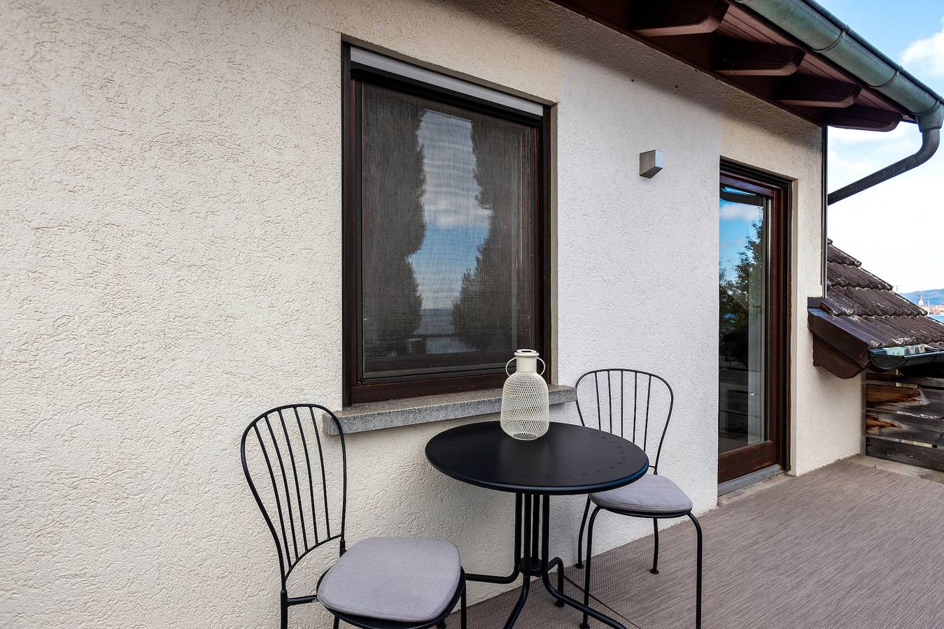 Ganze Wohnung, Apartment 'Sonnendeck mit Balkon' mit Seeblick, Gemeinschaftsterrasse und Wlan in Moos, Untersee