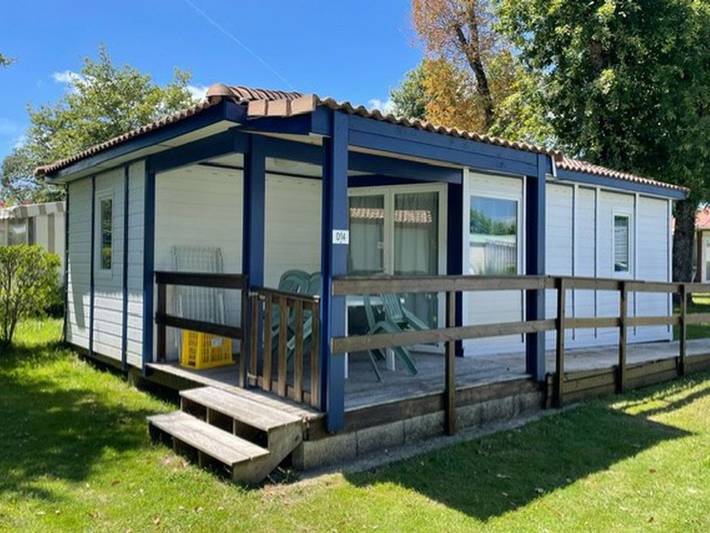 Chalet pour 5 personnes, avec terrasse, animaux acceptés en Charente-Maritime