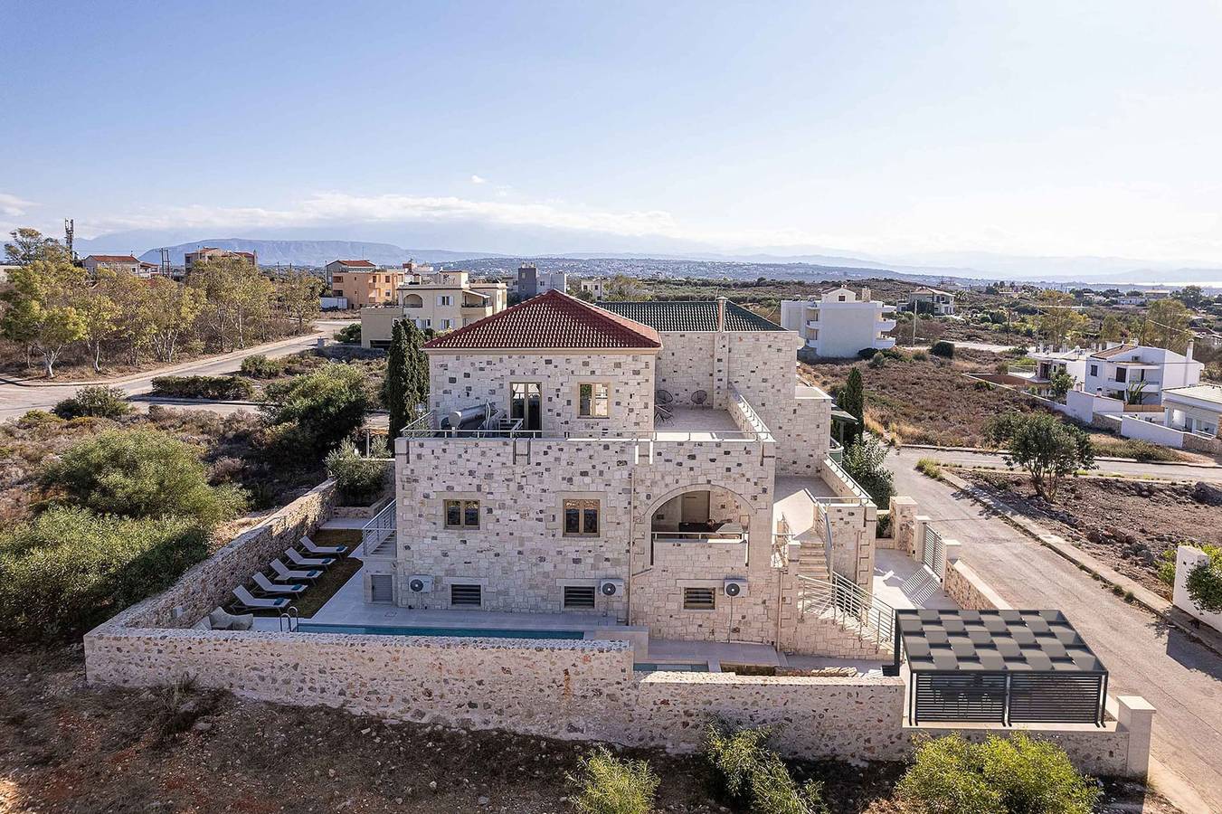 Luminus Arcus I Modern villa with a private pool! in Chorafakia, Akrotiri (Chania)