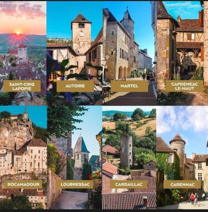 Location de vacances pour 7 personnes, avec vue et jardin, animaux acceptés dans Château de Castelnau-Bretenoux - 3