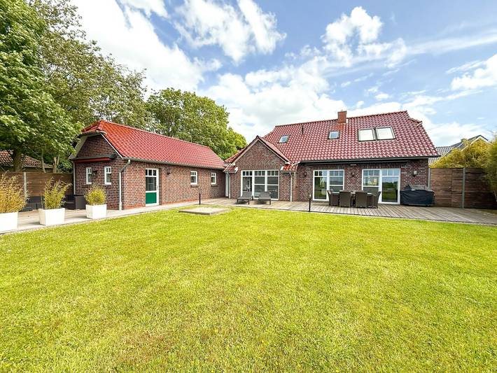Ferienhaus für 5 Personen, mit Terrasse und Garten sowie Sauna in Neufunnixsiel