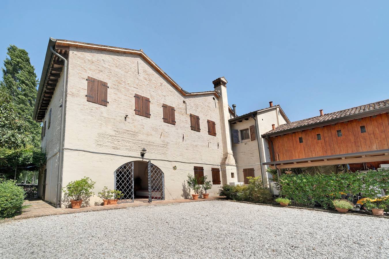 Einzelzimmer Merlino mit Gemeinschaftspool, Wlan und Klimaanlage in Piombino Dese, Padua Provinz