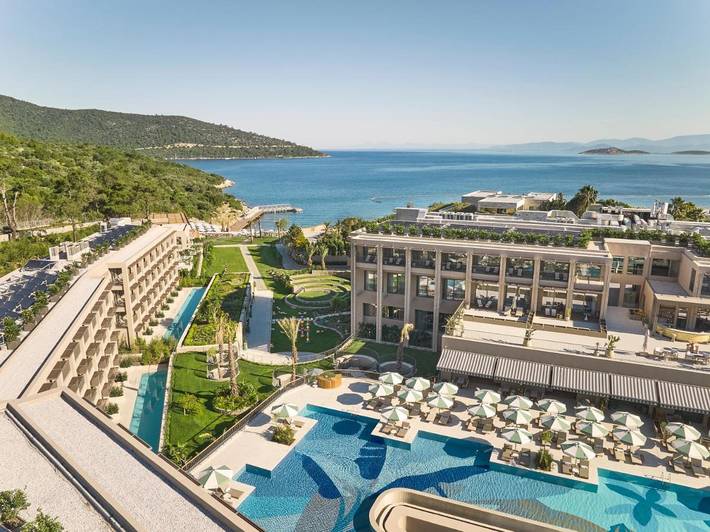 Hôtel pour 2 personnes, avec jardin et sauna ainsi que piscine et vue
