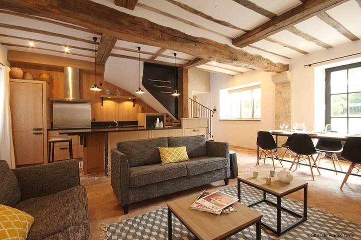 Hôtel pour 9 personnes, avec vue et jardin, animaux acceptés à Ceton - 2