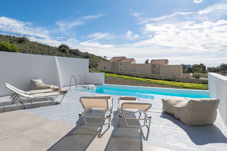 Ferienhaus für 4 Personen, mit Meerblick und Balkon sowie Terrasse in Rethymno und Umgebung - 3