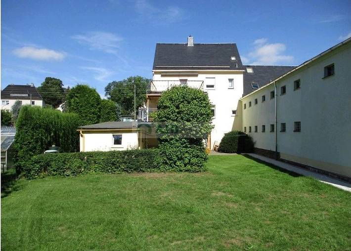 Ferienwohnung für 4 Personen, mit Balkon und Terrasse sowie Ausblick in Oederan
