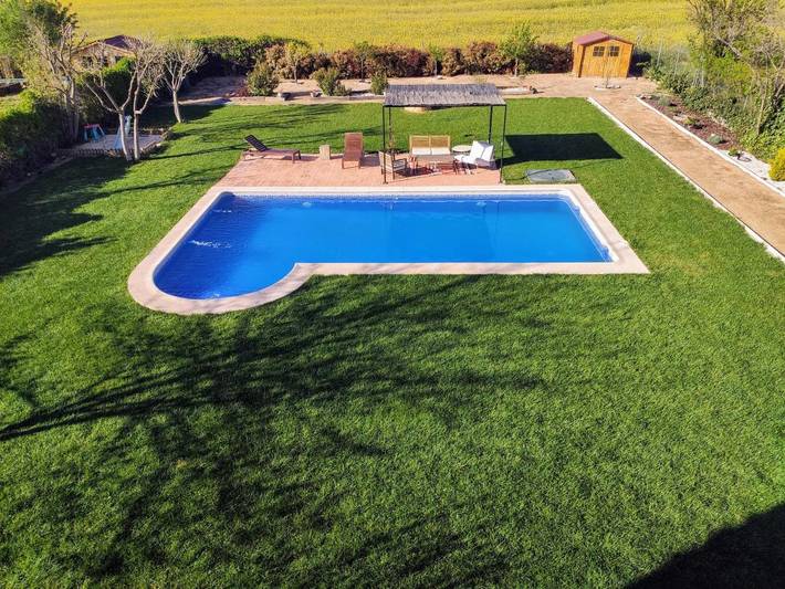 Chalet para 8 personas, con jardín además de piscina y vistas en Comunidad de Madrid