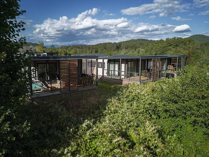Camping für 5 Personen, mit Terrasse und Garten sowie Seeblick, mit Haustier in Österreich - 3