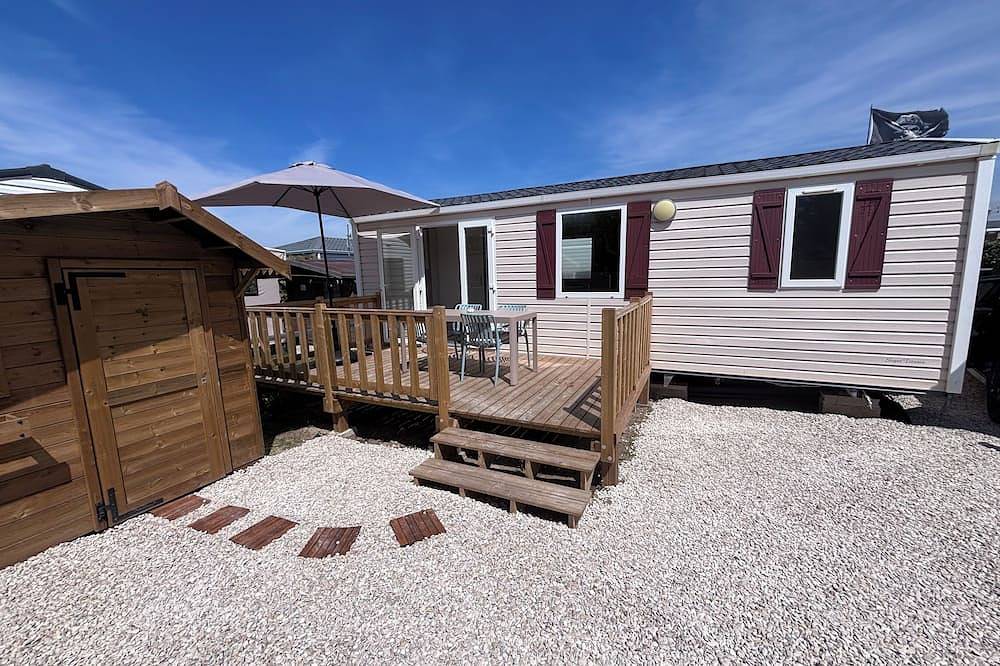 1 min 50 from the beach. 2-bedroom bungalow. in Sainte Cécile Plage, Camiers