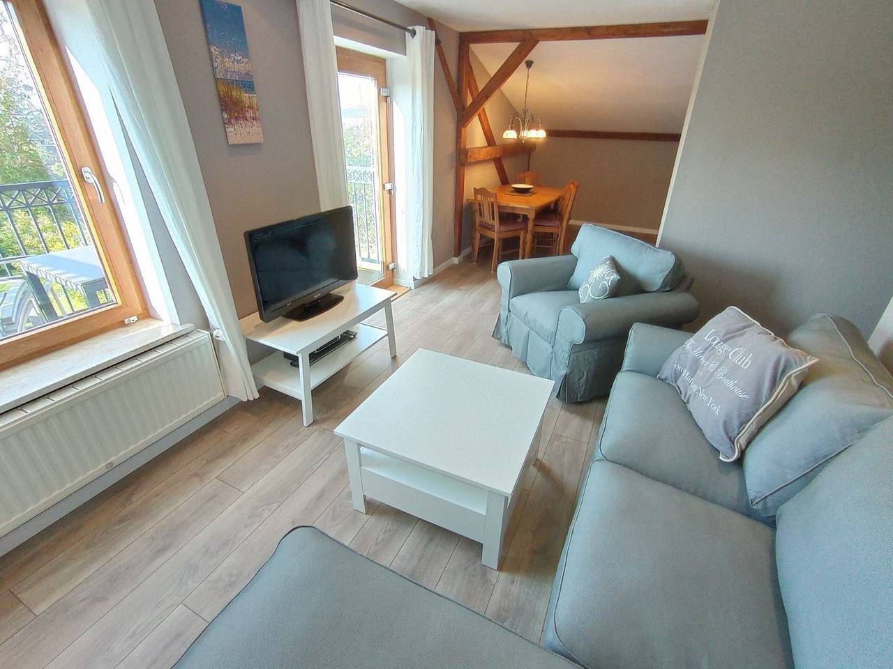 Ganze Wohnung, Bauernhaus 1 -Lund, mit Balkon- in Ostfehmarn, Fehmarn